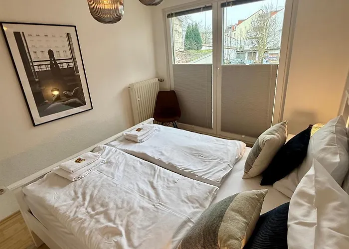 Schoenes Zwei-zimmer-apartment In Der Bremer Apartmán *